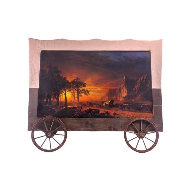 Lambert Custom Wagon Frame Albert Bierstadt Litho