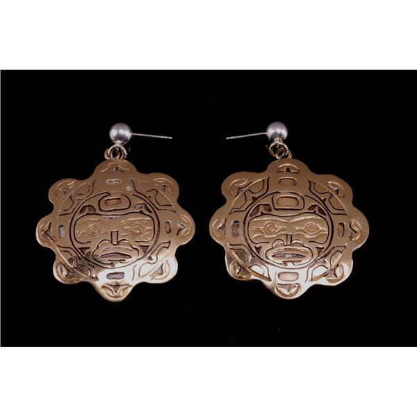 Armand American Horse Tumbaga Northwest Earrings