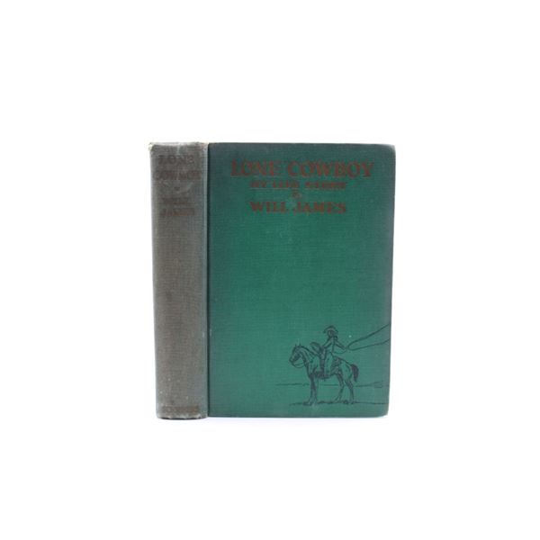 1930 1st Ed. Lone Cowboy by Will James