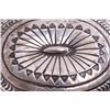 Image 4 : Navajo C. Barker Sterling Silver Handmade Buckle