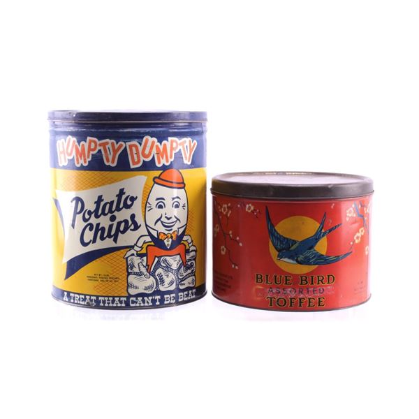 Humpty Dumpty & Blue Bird Tin Collection