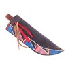 Image 2 : Crow Beaded Harness Leather Sheath & Knife 19th C.