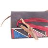 Image 4 : Crow Beaded Harness Leather Sheath & Knife 19th C.