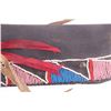 Image 5 : Crow Beaded Harness Leather Sheath & Knife 19th C.