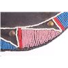 Image 8 : Crow Beaded Harness Leather Sheath & Knife 19th C.