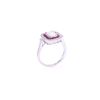 Image 2 : Excellent VS2 Diamond & Channel Ruby Platinum Ring