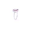 Image 5 : Excellent VS2 Diamond & Channel Ruby Platinum Ring