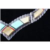 Image 6 : Navajo Micro Inlay Turquoise MOP Vintage Necklace