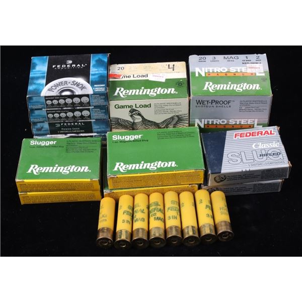 Collection of 20 Gauge Remington & Federal Ammo