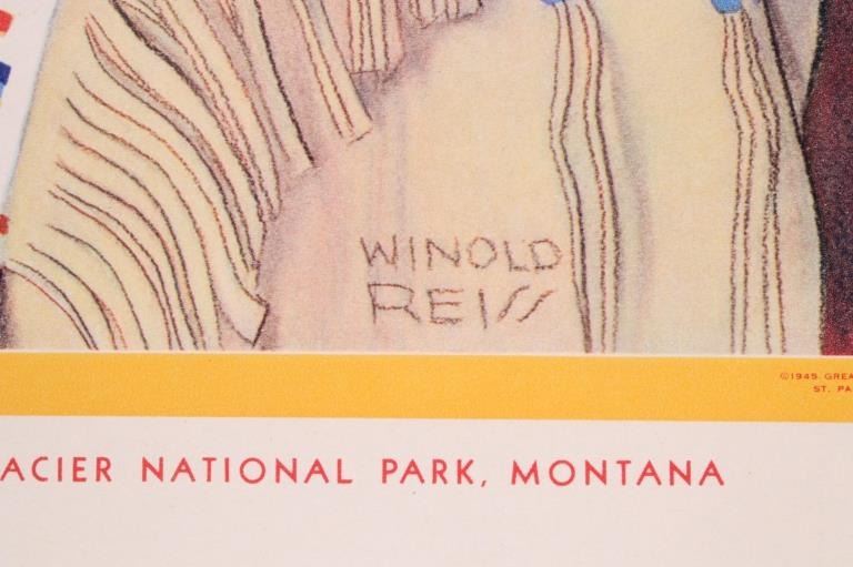 1945-1946 Great Northern Railway Calendar 1945-1946 Great Northern Railway Calendar