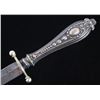 Image 5 : 19th Century Embossed Silver Handle Knife & Sheath