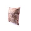Image 6 : Brindle Light Brown Cowhide Premium Two Pillows