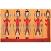 Image 3 : Navajo Yei Be Chei Polychrome Wool Rug c. 1950's