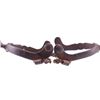 Image 8 : Buermann Peanut Pattern Silver Mounted Spurs
