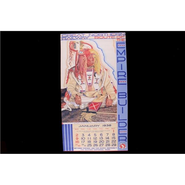 1938 W. Reiss Great Northern Railway Calendar