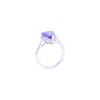 Image 2 : Opulent 4.20 Tanzanite & VS2 Diamond 18k Gold Ring