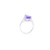 Image 6 : Opulent 4.20 Tanzanite & VS2 Diamond 18k Gold Ring