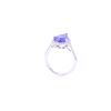 Image 7 : Opulent 4.20 Tanzanite & VS2 Diamond 18k Gold Ring