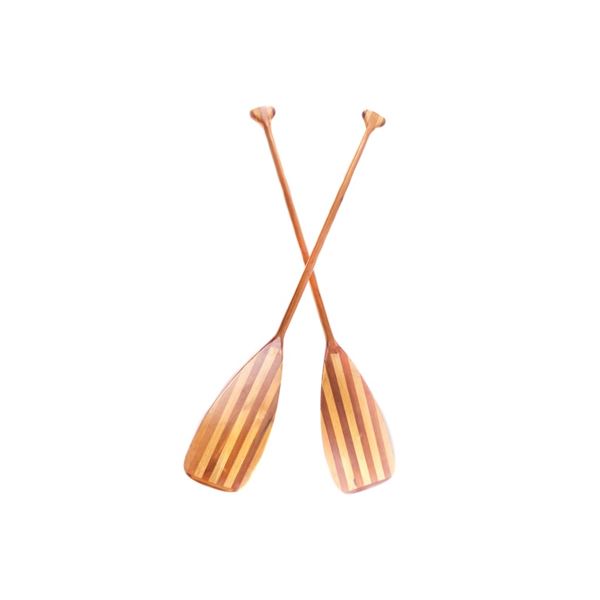 Grey Owl Canoe Paddles c. Mid-Late 1900's