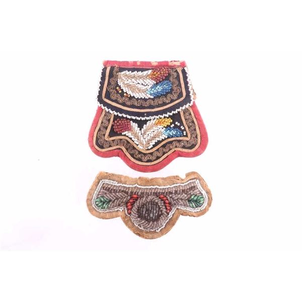 Iroquois Beaded Items from New York State 19th C.