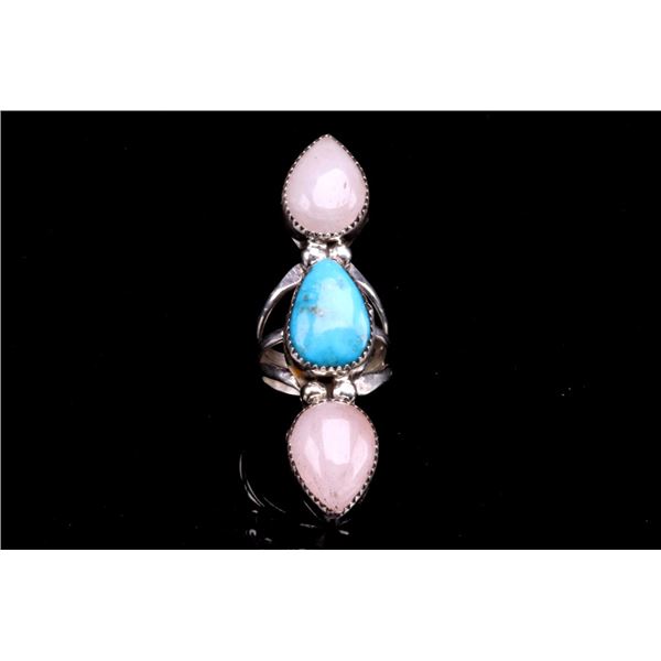 Navajo Herbert Tsosie Sterling Cripple Creek Ring