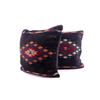 Image 2 : Diamante Negro Wool Set of Pillows Diamante Negro