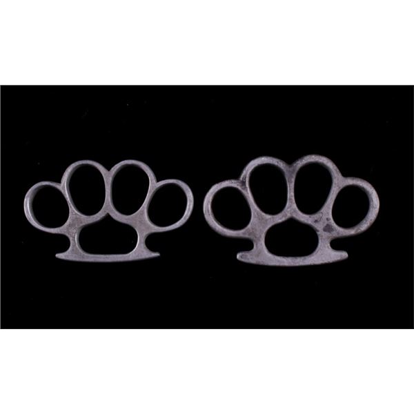 Pair of Brass Knuckles circa Mid 20th Century