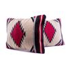Image 1 : First Mesa Wool Set of Two Pillows Pedro Gutierrez
