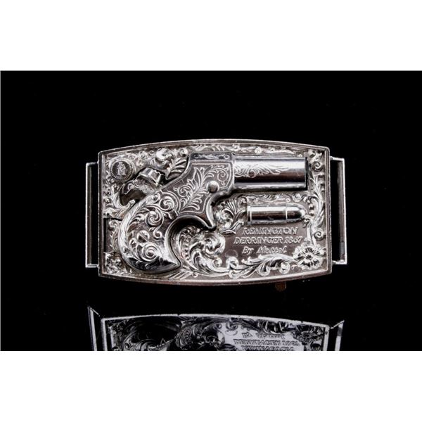 1959 Toy Remington Derringer Belt Buckle by Mattel