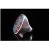Image 2 : Zuni Chipped Multi Stone Inlay Hummingbird Ring