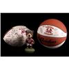 Image 1 : UM Basketball & Football Signed Monte Bobble Head