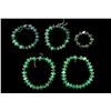 Image 2 : Green Vaseline Fluorescent Trade Bead Strands