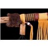 Image 16 : Native American Beaded Fur Bone Talking Stick