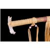 Image 3 : Native American Beaded Fur Bone Talking Stick