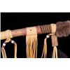 Image 4 : Native American Beaded Fur Bone Talking Stick