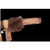 Image 5 : Native American Beaded Fur Bone Talking Stick