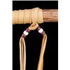 Image 8 : Native American Beaded Fur Bone Talking Stick