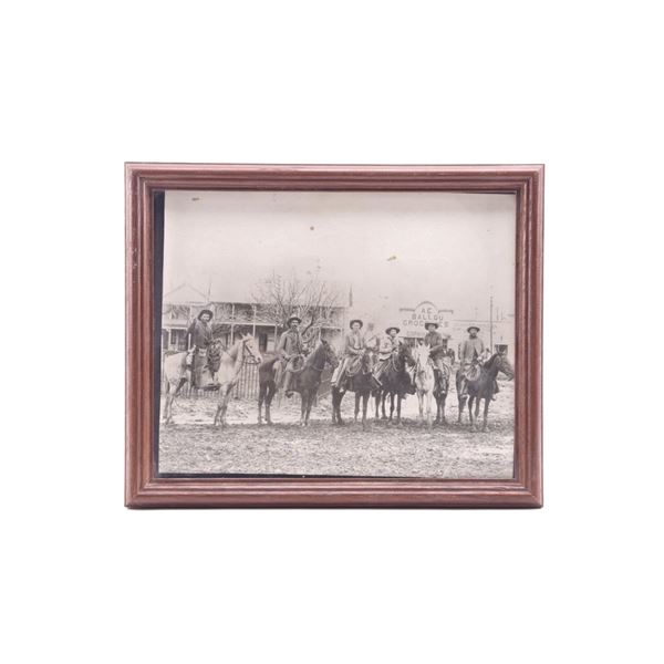 Original Montana Cowboys Photograph c.1890