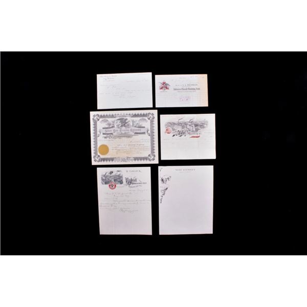 Montana Brewery and Saloon Ephemera Early 1900's