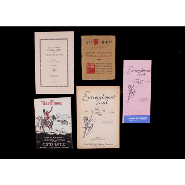 Custer Battlefield Booklets 1905-1969