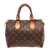 Image 1 : Louis Vuitton Brown Monogram Speedy 25cm Satchel Bag