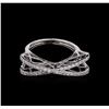 Image 2 : 0.57 ctw Diamond Ring - 14KT White Gold