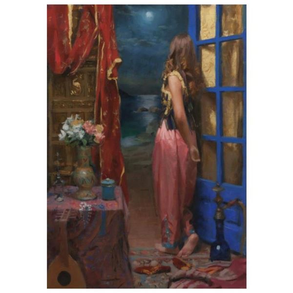 Mediterranean Moonlight by Romero, Vicente