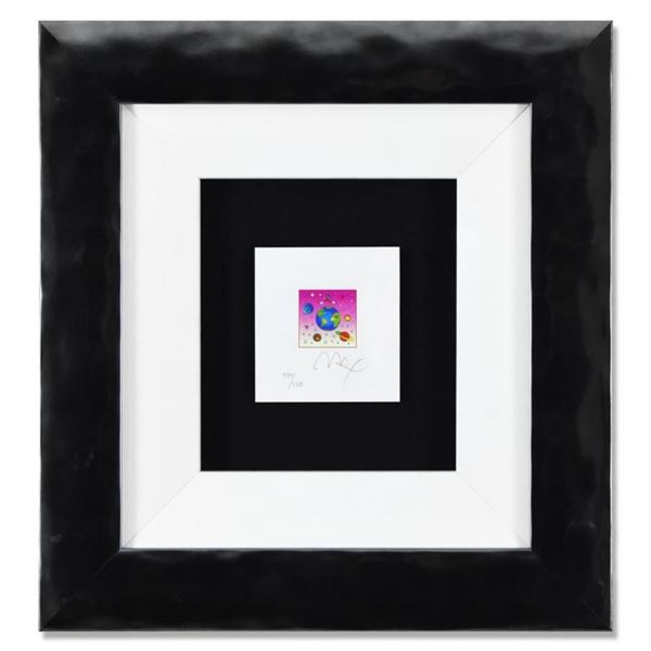 Cosmic Runner with Planets by Peter Max