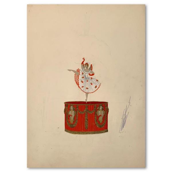 Jouets, la boite a musique by Erte (1892-1990)