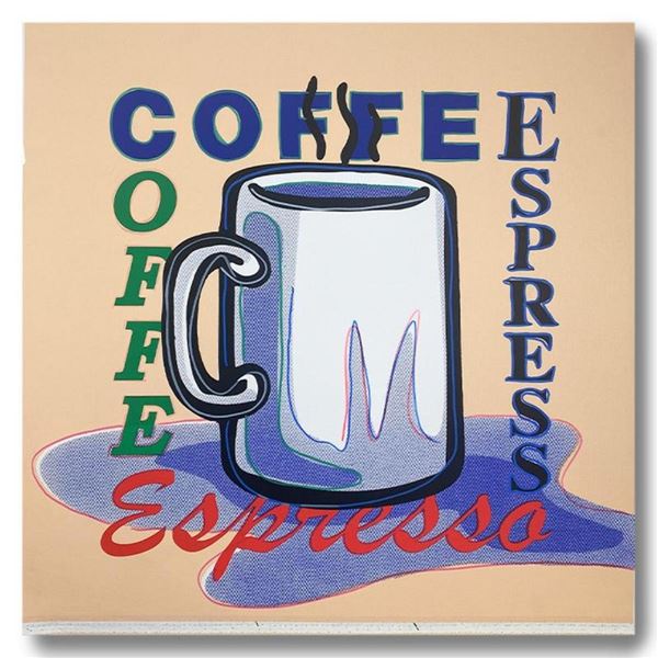 ESPRESSO by Steve Kaufman (1960-2010)