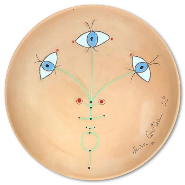 Fleur des Yeux by Jean Cocteau (1889-1963)