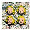 Image 1 : Four Marilyns by Steve Kaufman (1960-2010)