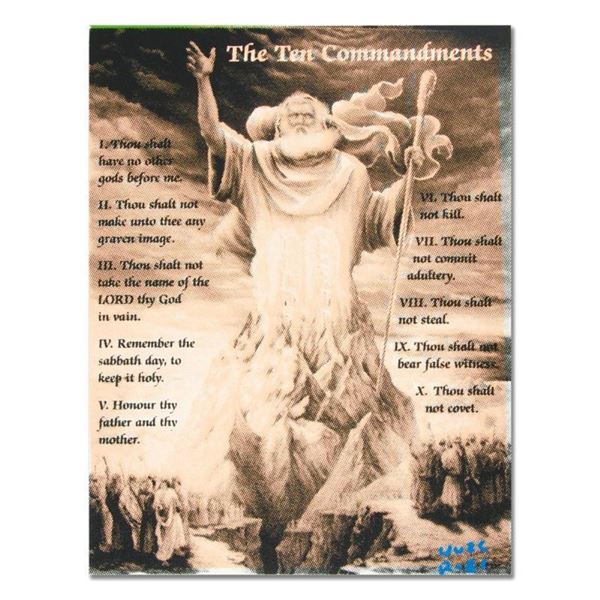 Ten Commandments by "Ringo" Daniel Funes