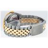 Image 7 : Rolex Mens 2 Tone Black Diamond Lugs 36MM Datejust Wristwatch Oyster Perpetual